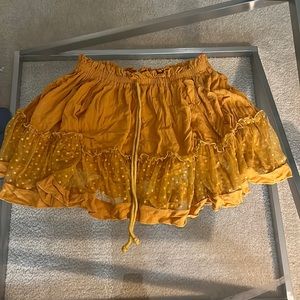 “Golden Girls” Flowy Festival Skirt